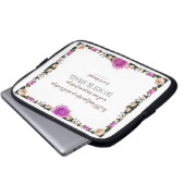 Deuteronomie 31:8 Der Herr geht vor dir Laptopschutzhülle (Vorne Knopf)