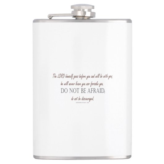 Deuteronomie_31:8 Flachmann (Vorderseite)