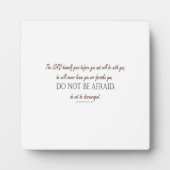 Deuteronomie_31:8 Fotoplatte (Vorderseite)