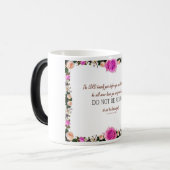 Deuteronomie 31:8, "Nor Forake You"-Tasse Verwandlungstasse (Vorderseite Links)