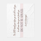 Deuteronomie 31 fleecedecke (Vorderseite)