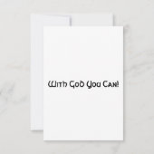 Deuteronomie 32:4 KJV Bibelschrift Gruß Karte (Rückseite)