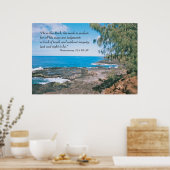 Deuteronomie 32:4 Schrift drucken Poster (Küche)