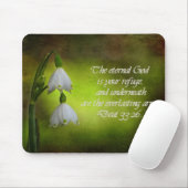 Deuteronomie 33:26 Ewige Zuflucht Inspiration Mousepad (Mit Mouse)