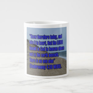 Deuteronomie 4:39 WEBU-Tasse Jumbo-Tasse