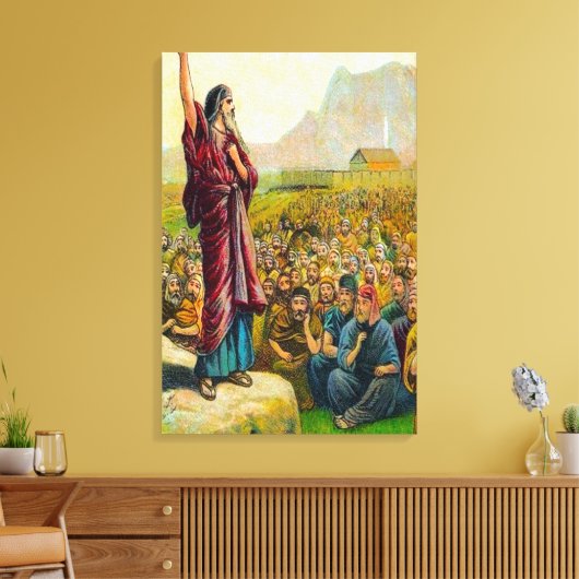 Deuteronomie 6:1-9 Liebe und Leinwand Gehorsam (Insitu (Wohnzimmer))