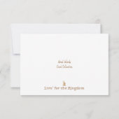 Deuteronomie 6:5-9 - Prioritäten Karte (Rückseite)