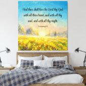 Deuteronomie 6:5 leinwanddruck (Insitu (Schlafzimmer))