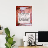Deuteronomie 7:9 poster (Heimbüro)