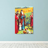 Deuteronomie 8:6-10 Gott segnen für alles, was Er Leinwanddruck (Insitu (Holzboden))