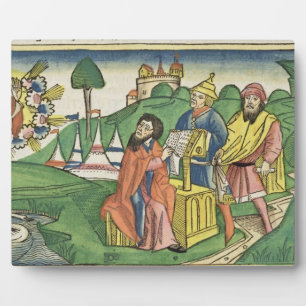 Deuteronomie: Frontispiece, in dem Gott das L mach Fotoplatte