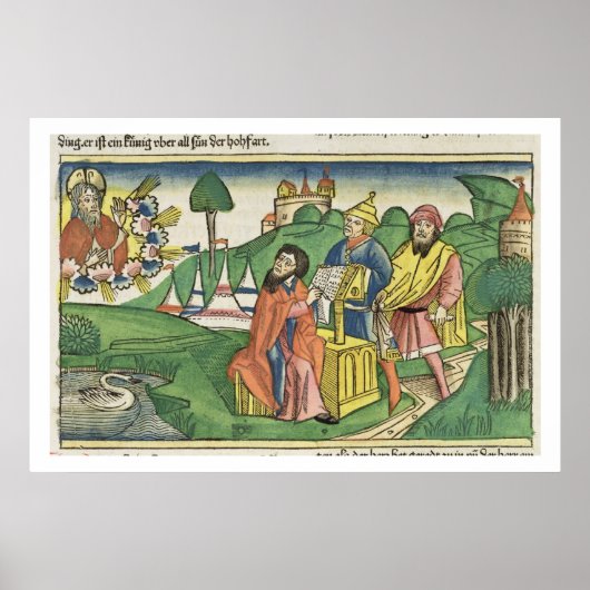 Deuteronomie: Frontispiece, in dem Gott das L mach Poster (Vorne)