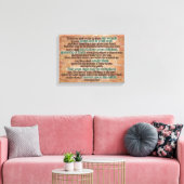 Deuteronomy 11 Bible Verse Christliche Schrift Kun Leinwanddruck (Insitu (Wohnzimmer))