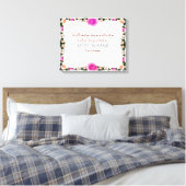 Deuteronomy_31, Do not be disentation Leinwanddruck (Insitu (Schlafzimmer))