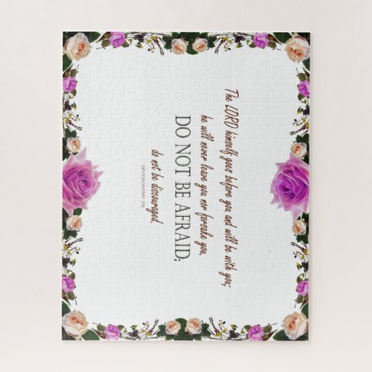 Deuteronomy_31, Do not be disentation Puzzle (Vertikal)