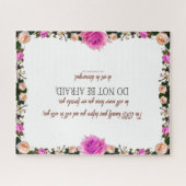 Deuteronomy_31, Do not be disentation Puzzle (Horizontal)