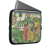 Deuteronomy: Frontispiz, in dem Gott das L macht Laptopschutzhülle (Vorne Rechts)