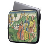 Deuteronomy: Frontispiz, in dem Gott das L macht Laptopschutzhülle (Vorderseite Links)