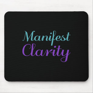 Deutliche Klarheit Lila Suizidprävention Awarene Mousepad