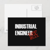 DEUTLICHER INDUSTRIEMOTORDUNKT POSTKARTE (Vorne/Hinten)
