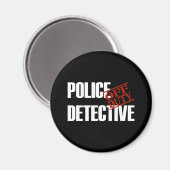 DEUTLICHER POLICE DTCTV DARK MAGNET (Vorderseite/Rückseite)