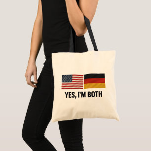 Deutsch-amerikanisch Ja, ich bin beides - Deutschl Tragetasche