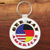 deutsch-amerikanisch schlüsselanhänger (Vorderseite)