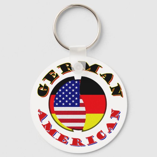 deutsch-amerikanisch schlüsselanhänger (Vorderseite)