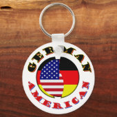 deutsch-amerikanisch schlüsselanhänger (Vorderseite)