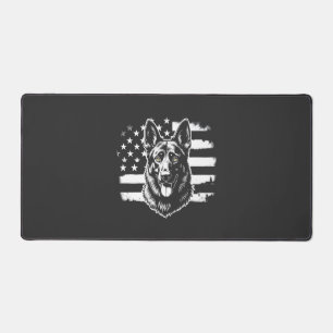 Deutsch Amerikanische Flagge Liebhaber Deutscher S Schreibtischunterlage