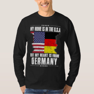 Deutsch-amerikanischer Patriot stolz geworden Zuha T-Shirt