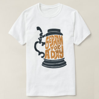 Deutsch beängstigend für einen Tag Oktoberfest-Bie T-Shirt
