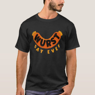Deutsch Deutschland Flag Wurst Day Ever Puff 1 T-Shirt