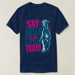 Deutsch Dogge beeindruckender Willkommen T-Shirt