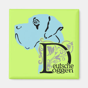 Deutsch: Dogge Magnet