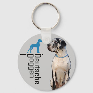 Deutsch: Dogge Schlüsselanhänger