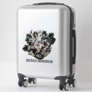 Deutsch Drahthaar Aufkleber