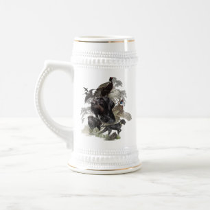Deutsch Drahthaar Bierglas