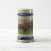 Deutsch Drahthaar Bierglas (Mittel)