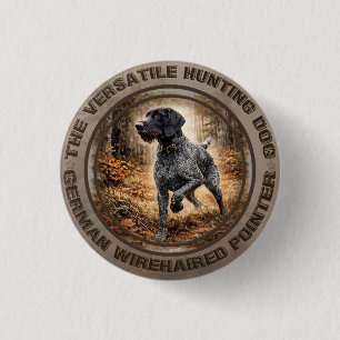 Deutsch Drahthaar Button