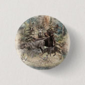 Deutsch Drahthaar Button (Vorderseite)
