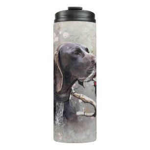 Deutsch Drahthaar, DD Thermosbecher