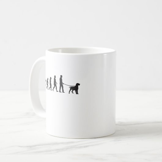 Deutsch Drahthaar Evolution Deutsches Drahthaar Kaffeetasse (Vorderseite Links)