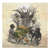 Deutsch Drahthaar Fotodruck (Vorne)