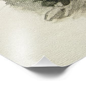 Deutsch Drahthaar Fotodruck (Ecke)