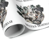 Deutsch Drahthaar Geschenkpapier (Rolleneckpunkt)