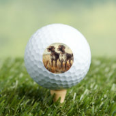 Deutsch Drahthaar Golfball (Insitu T-Shirt)