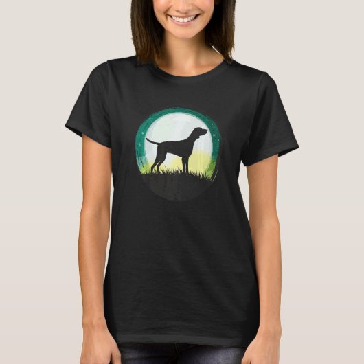 Deutsch-Drahthaar Gsp Hunderasse 4 T-Shirt (Vorderseite)