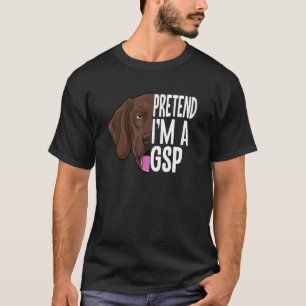 Deutsch Drahthaar Halloween Bekleidung Gsp Hund T-Shirt