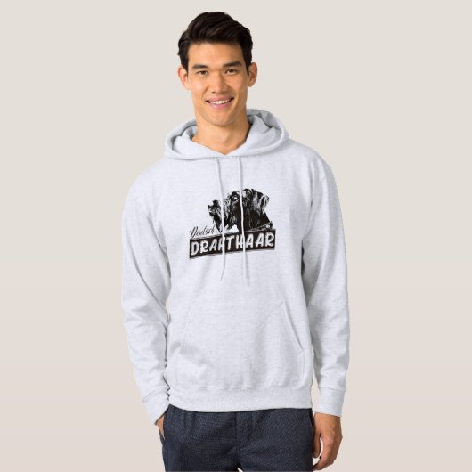 Deutsch Drahthaar Hoodie (Vorne ganz)
